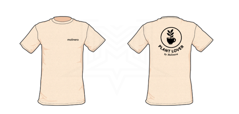 T-Shirt Plant Lover Creme